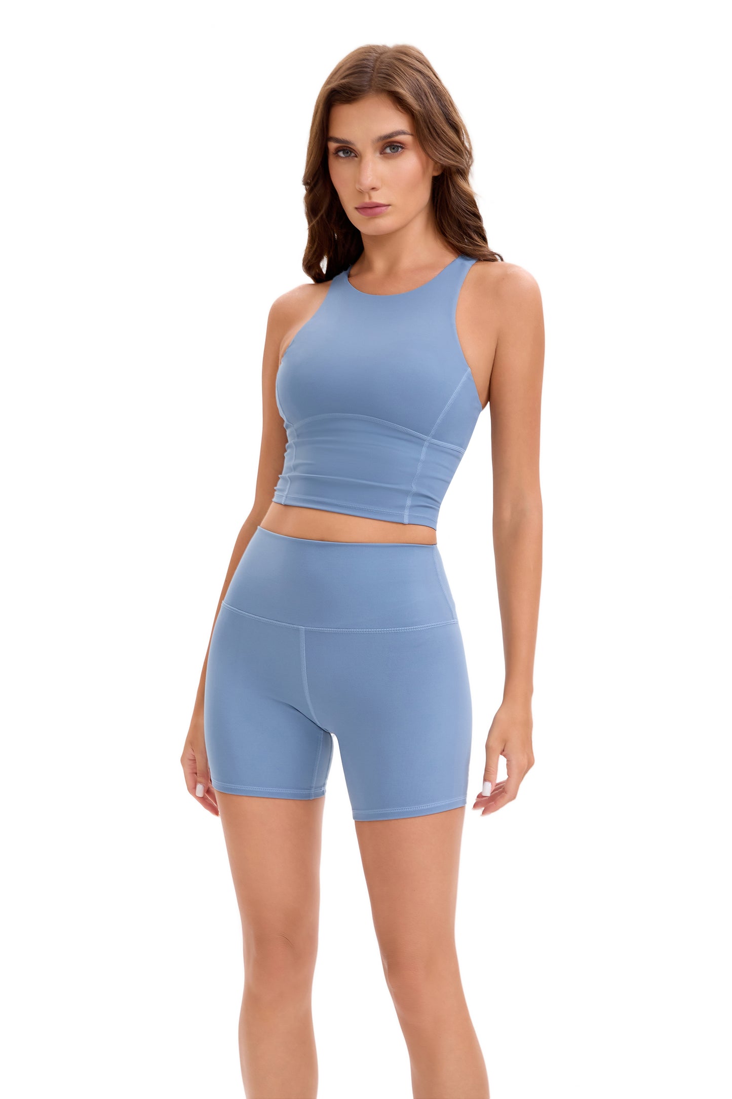 365 FITGO Ultrasoft High-rise Bike Shorts 6''
