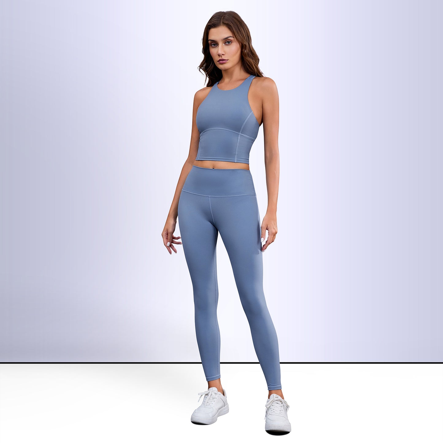 Ultrasoft High-Waisted Leggings Peachy Soft 27"