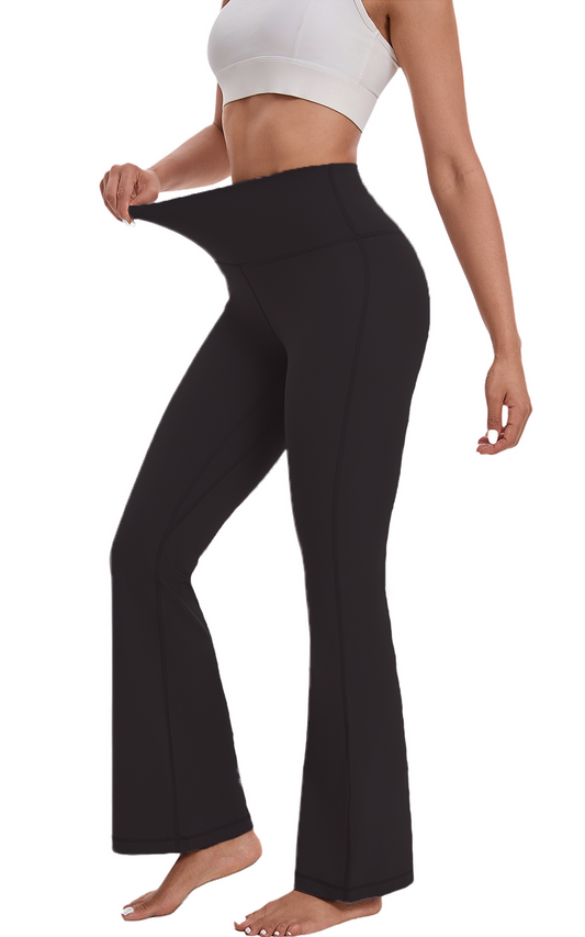 Legging évasé doux pêche 32"
